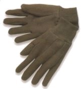 125-C Brown Jersey Work Gloves Gloves