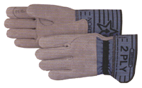 2-Ply Leather Work Gloves Gloves